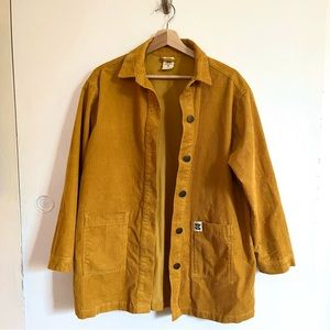 XS Lucy & Yak Mustard Organic Cotton Corduroy Jacket